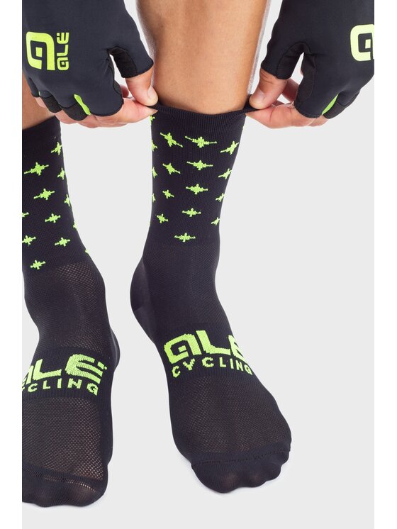 Alé Cycling Alé Cycling Skarpety unisex Stars Czarny