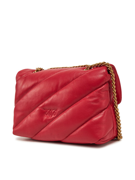 PINKO PINKO Táska Love Puff Mini Cl PE 25 PLTT 100039 A0F2 Piros