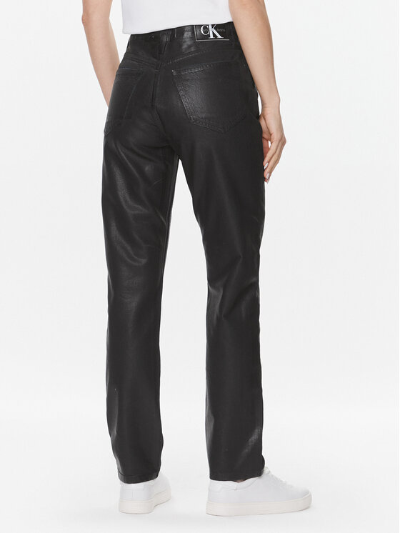 Calvin Klein Jeans Calvin Klein Jeans Jeans hlače Authentic J20J222431 Črna Straight Fit