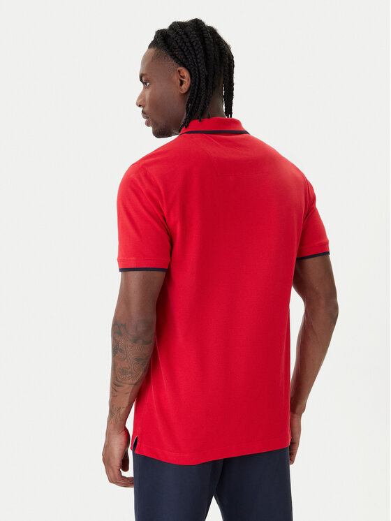 Aeronautica Militare Aeronautica Militare Polo majica 261PO1308UP00082 Rdeča Regular Fit