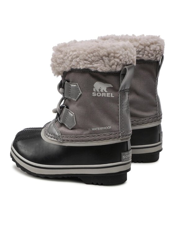 Sorel Sorel Sněhule Childrens Yoot Pac Nylon Wp NC1962 Šedá