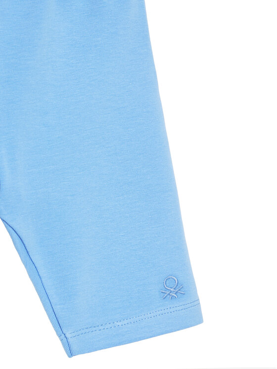 United Colors Of Benetton United Colors Of Benetton Legginsy 3MT1GF01M Niebieski Slim Fit