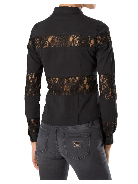 PHILIPP PLEIN PHILIPP PLEIN Košeľa 30766 Čierna Regular Fit