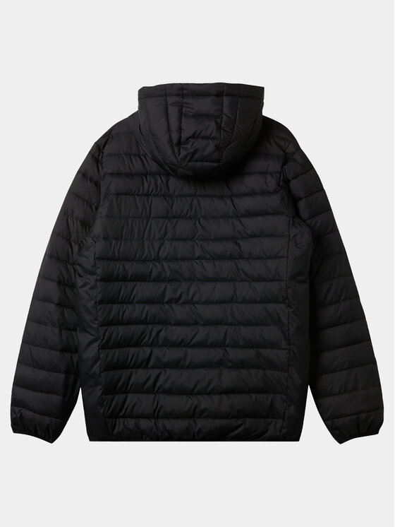 Quiksilver Quiksilver Kurtka przejściowa Scaly Hood Jckt EQYJK04008 Czarny Regular Fit