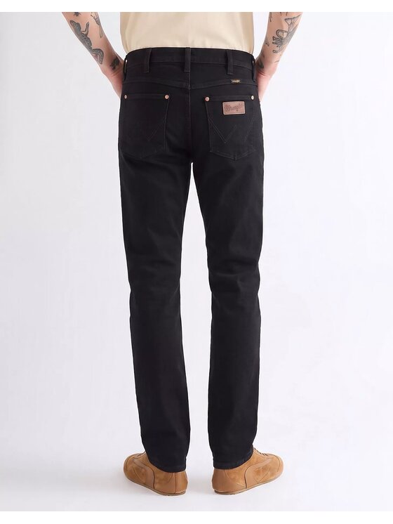 Wrangler Wrangler Jeansy REDFORD Czarny Straight Leg