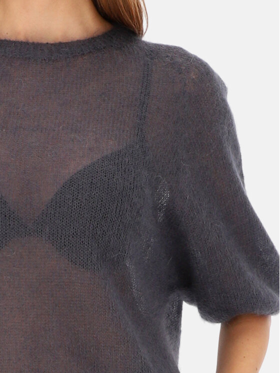 L’AF L’AF Sweter Era Szary Regular Fit