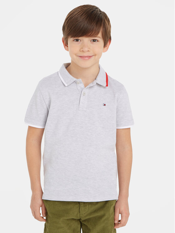 Tommy Hilfiger Polo KB0KB08534 Siva Regular Fit