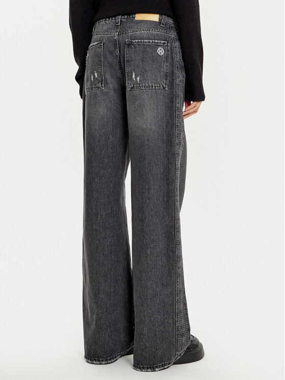 Haveone Haveone Джинси PLS-M025 Сірий Wide Leg