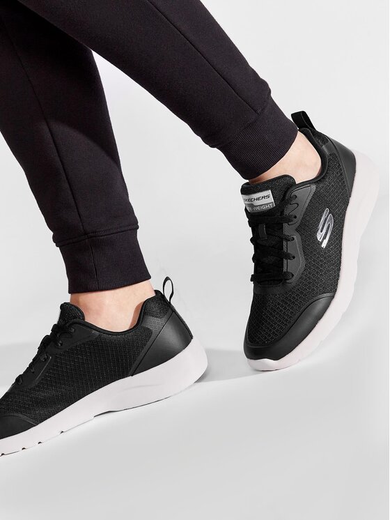 Skechers Skechers Sneakersy Full Pace 232293/BKW Czarny