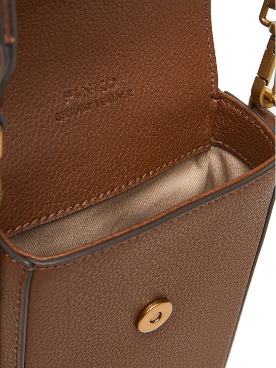 PINKO PINKO Чантичка за телефон Phone Case Utility AI 25-26 PCPL 105355 A29Q Кафяв