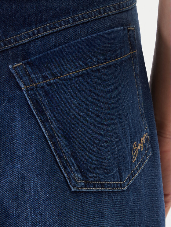 BOSS BOSS Jeans suknja 50559404 Plava Regular Fit