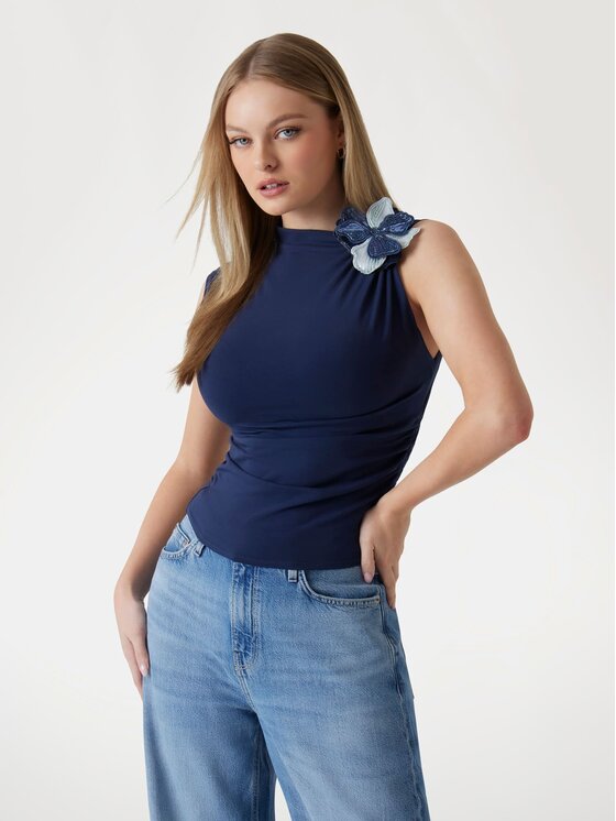 Guess Guess Top 174741 Blu Classic Fit