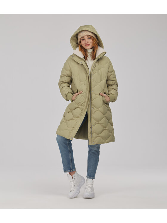 Lee Cooper Lee Cooper Kurtka przejściowa MARGARET Beżowy Regular Fit