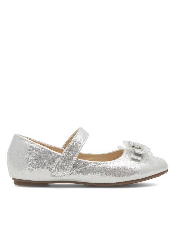 Nelli Blu Baleríny CM22063-3 Strieborná