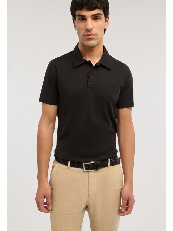 Trussardi Trussardi T-Shirt G5098000140N033 Czarny Regular Fit