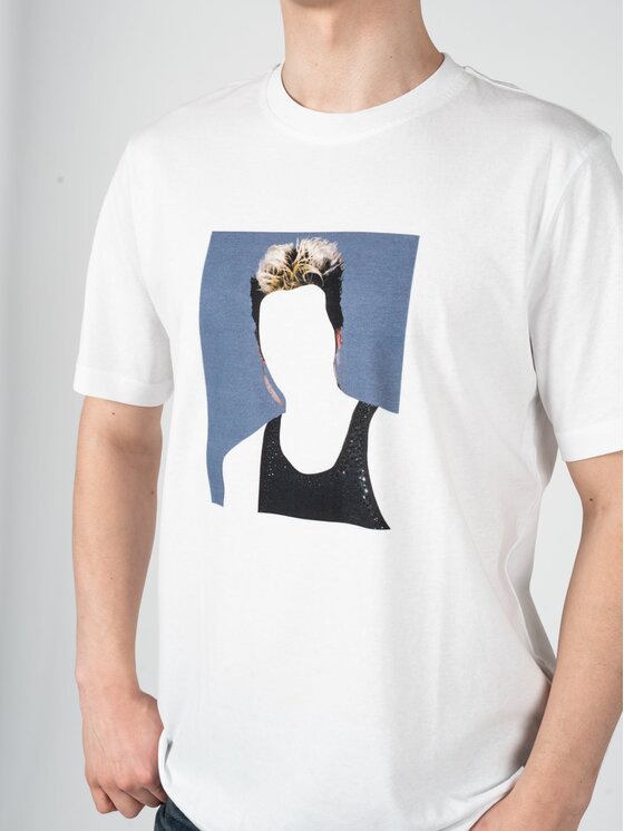Diesel Diesel T-Shirt A03803-0BEAF Λευκό Regular Fit