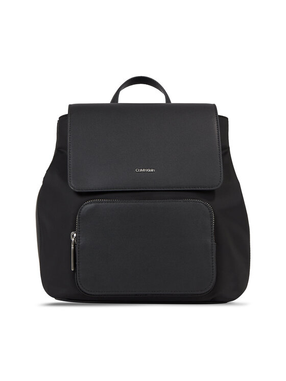 Calvin Klein Calvin Klein Nahrbtnik Ck Must Campus Backpack-Nylon K60K611538 Črna