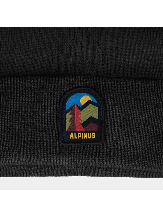 Alpinus Alpinus Czapka Helsinki Czarny