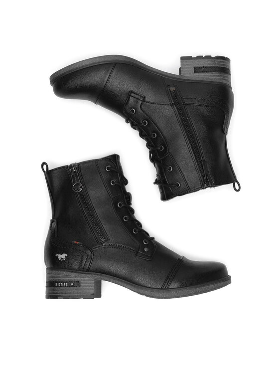 Mustang Mustang Stiefeletten 1229-513 Schwarz