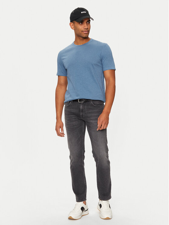 BOSS Boss Тишърт Tegood 50508243 Син Regular Fit