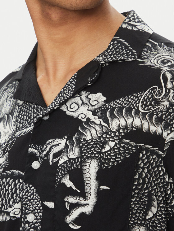 Blend Blend Camicia 20718753 Nero Regular Fit