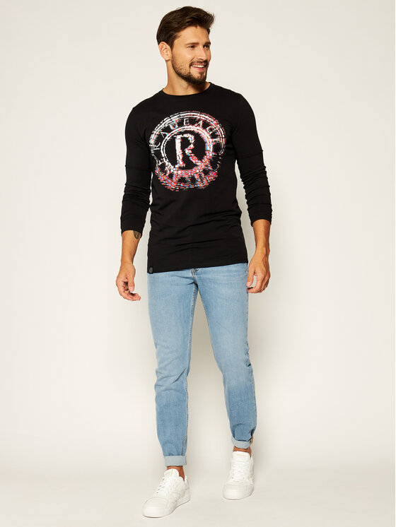 Longsleeve Decimatio 2 Nero Regular Fit