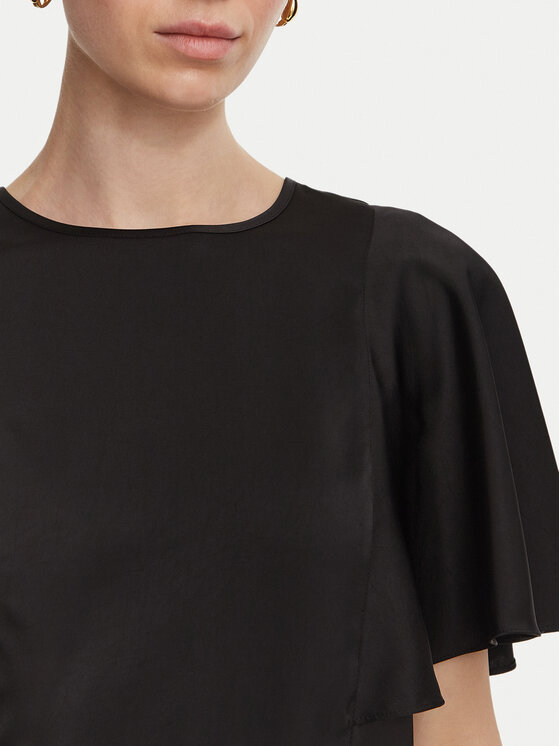 MICHAEL Michael Kors MICHAEL Michael Kors Bluse MT6411QAYJ Schwarz Regular Fit