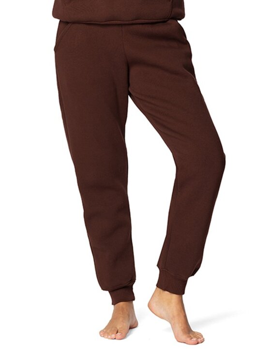 DKaren Sport DKaren Sport Spodnie dresowe DK-K-B6 Brązowy Regular Fit