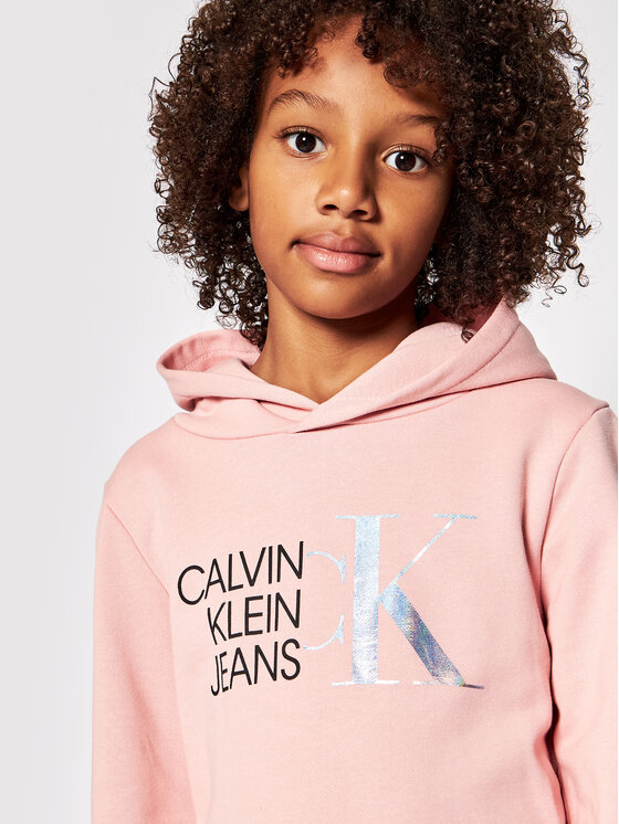 Felpa rosa calvin klein new arrivals