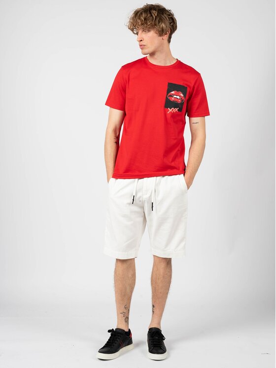 Antony Morato Antony Morato Šortky MMSH00170-FA900128 Bílá Regular Fit