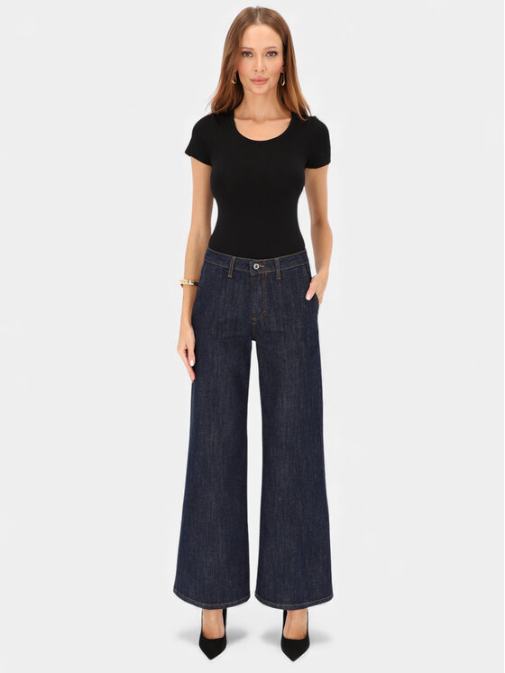 L’AF L’AF Jeansy Clover Granatowy Regular Fit