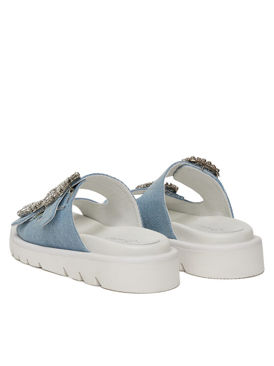 Eva Minge Eva Minge Şlapi LILY-VII75-06-1 Albastru