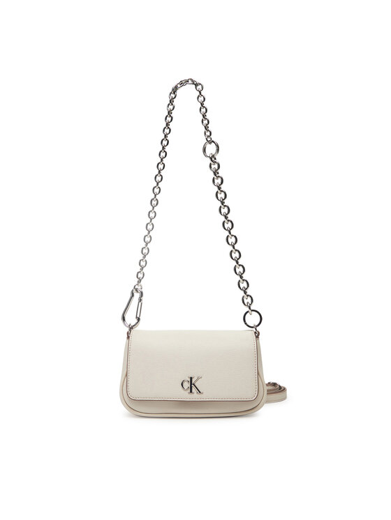 Calvin Klein Jeans Calvin Klein Jeans Torbica Minimal Monogram Shoulder Bag20 LV04K3134G Écru