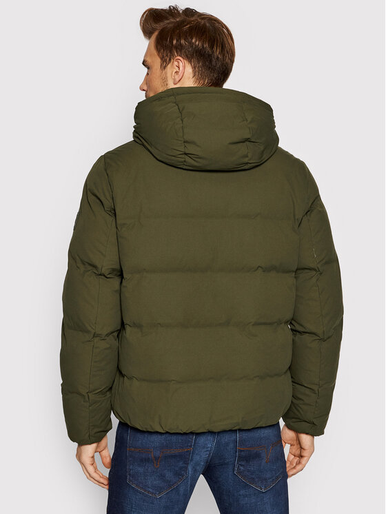 Hooded Daunenparka Hilfiger Hooded Tommy Hilfiger GrÃ¼n Jacke