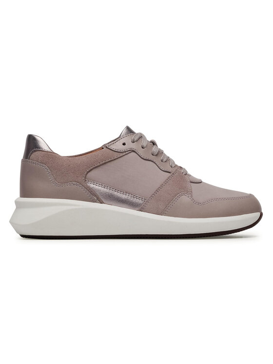 Clarks Sneakersy Un Rio Run 261554114 Beżowy | Modivo.pl