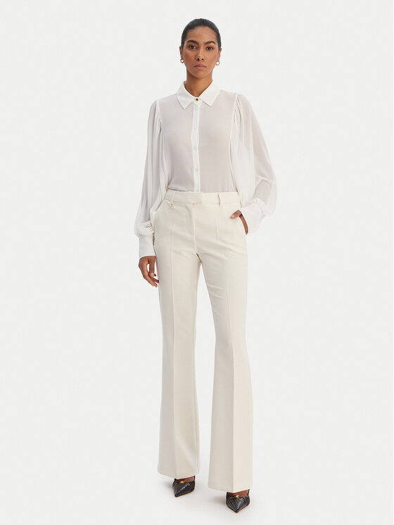 Fracomina Fracomina Camicia FR26ST6026W41201 Bianco Regular Fit