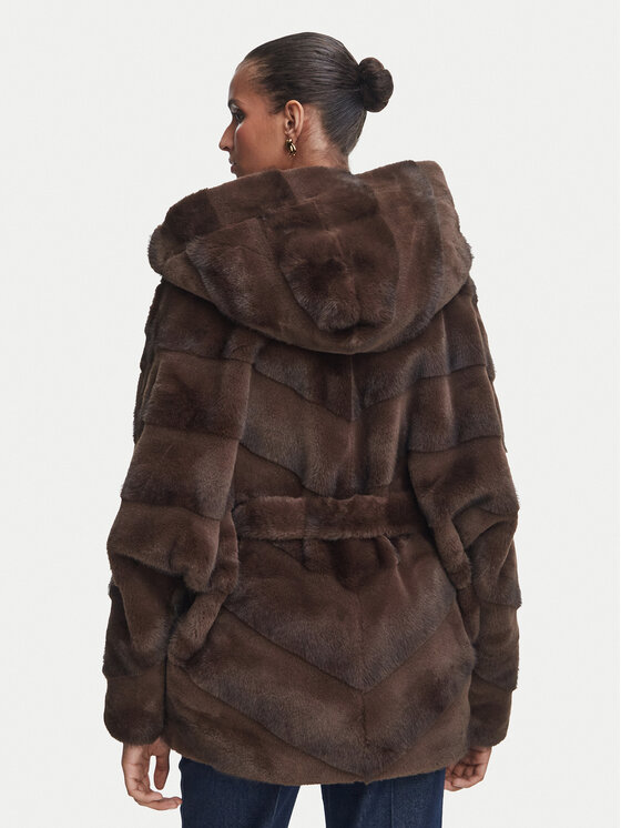 Rinascimento Rinascimento Karusnahk CFC0127050003 Tumepruun Relaxed Fit