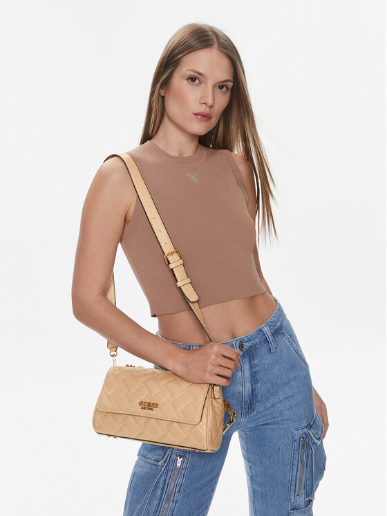 Guess Guess Τσάντα HWQB89 84200 Μπεζ