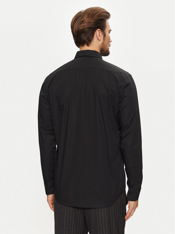KARL LAGERFELD KARL LAGERFELD Cămașă 605911 551671 Negru Regular Fit