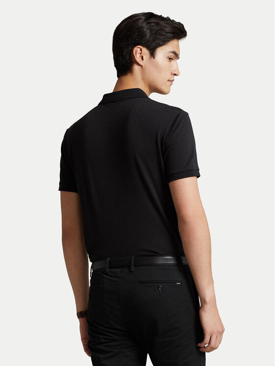 Polo Ralph Lauren Polo Ralph Lauren Поло Ssl 710713130001 Чорний Slim Fit