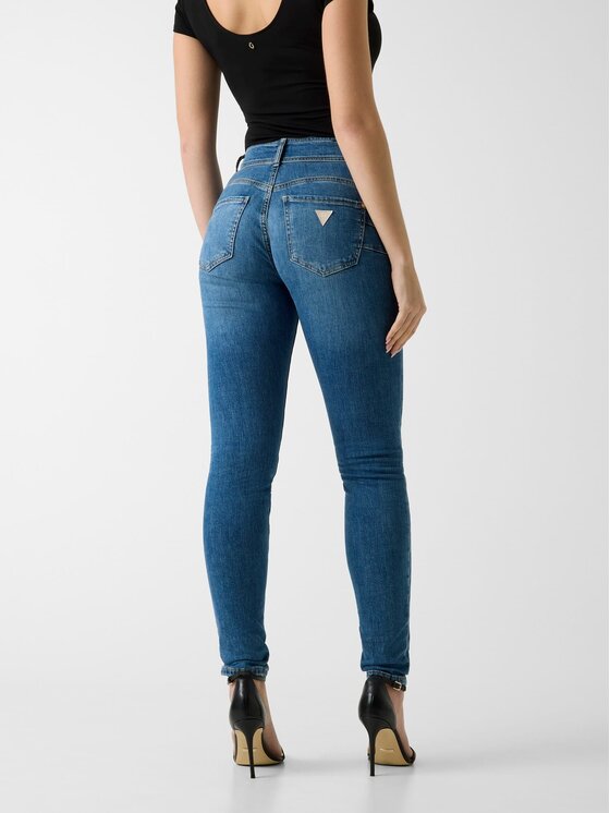 Guess Guess Jeansy 181400 Niebieski Skinny Fit