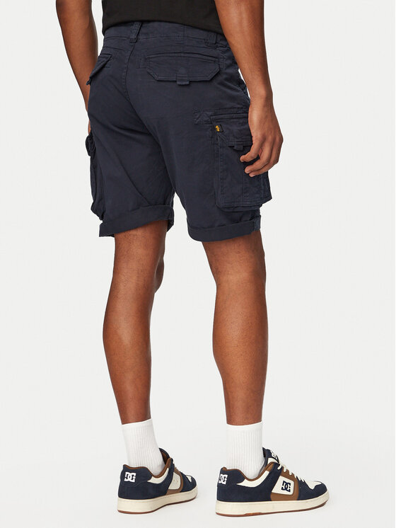 Alpha Industries Alpha Industries Stoffshorts Crew 176203 Dunkelblau Regular Fit