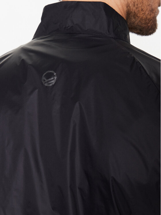 Halti Halti Neperpučiama striukė Control M Windbreaker 086-0719 Juoda Regular Fit