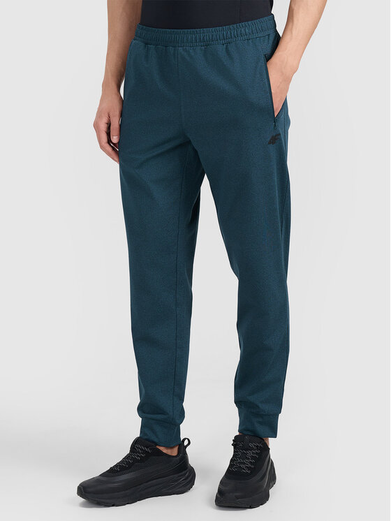 4F 4F Spodnie dresowe MULTI ACTIVE Granatowy Regular Fit