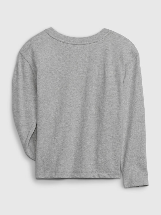 Gap Gap Majica 787249-01 Siva Regular Fit
