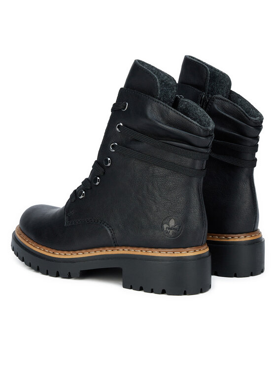 Rieker Rieker Botine 72621-00 Negru