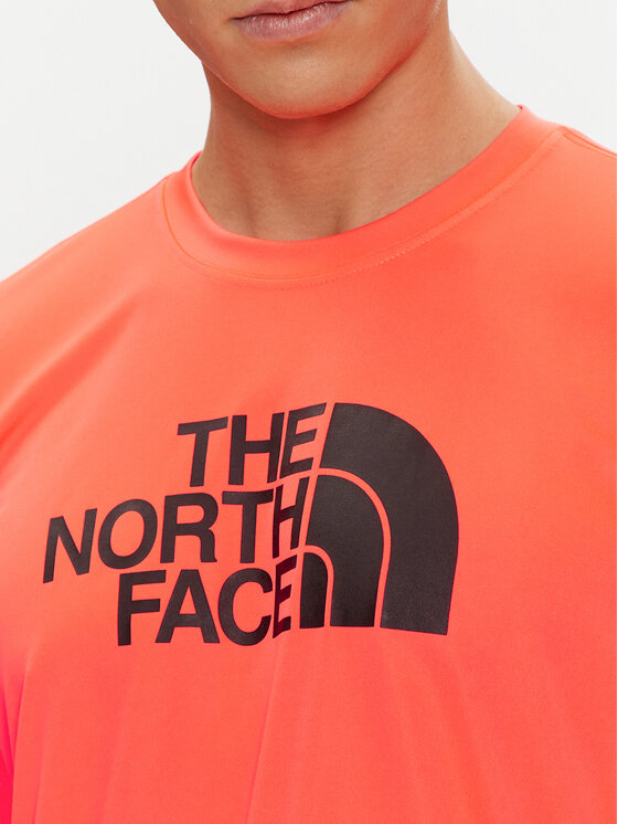 The North Face The North Face Koszulka techniczna Reaxion Easy NF0A4CDV Pomarańczowy Regular Fit