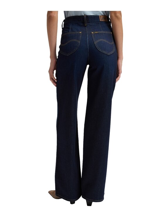 Lee Lee Jeansy Stella Granatowy Relaxed Fit