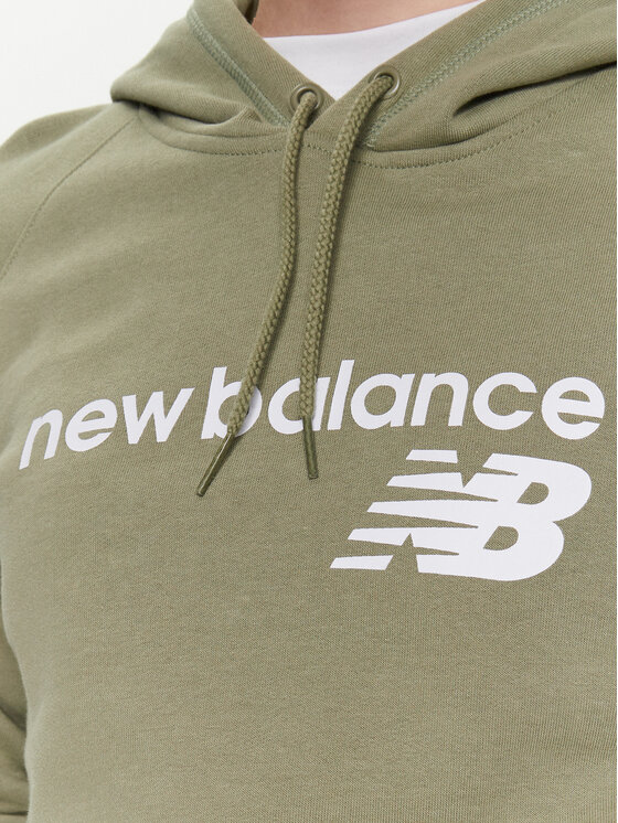 New Balance New Balance Felpa Classic Core WT03810 Verde Relaxed Fit
