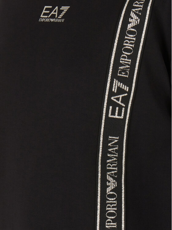 EA7 Emporio Armani FELPA - Ikdienas džemperis - nero/melns